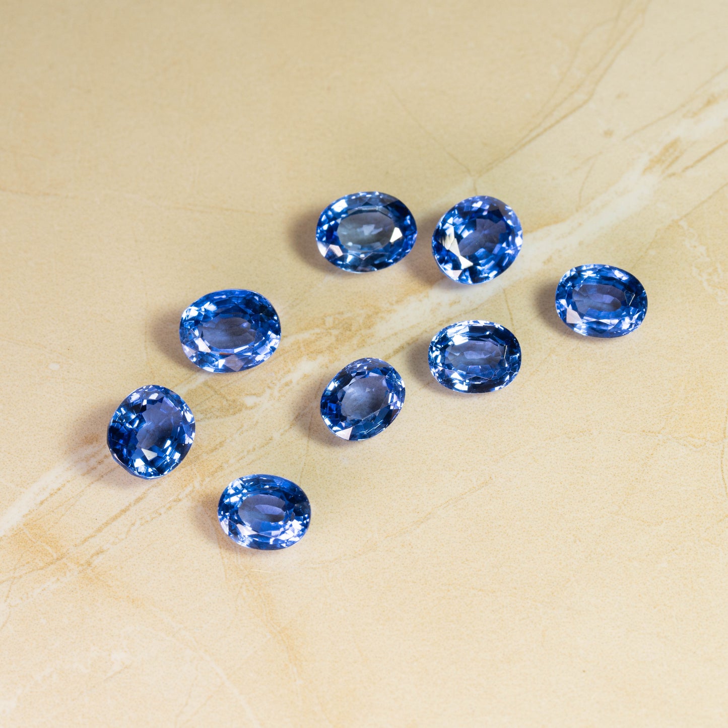 Lab Grown Blue Sapphire Series 2