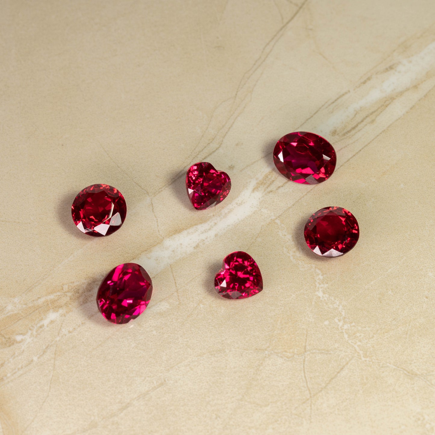 Lab Grown Ruby Series