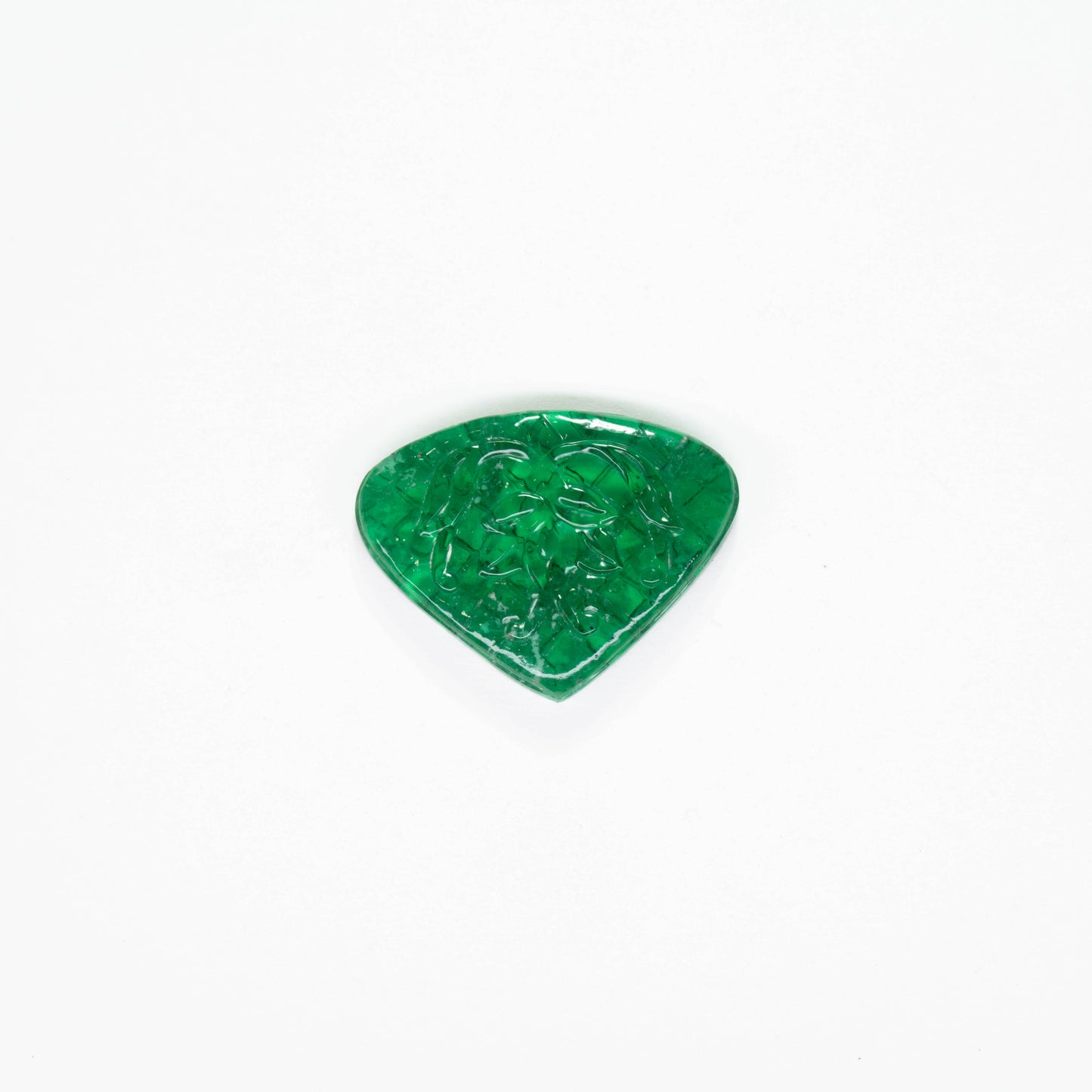 Green Inclusion Carving 1 piece 22.05 carats