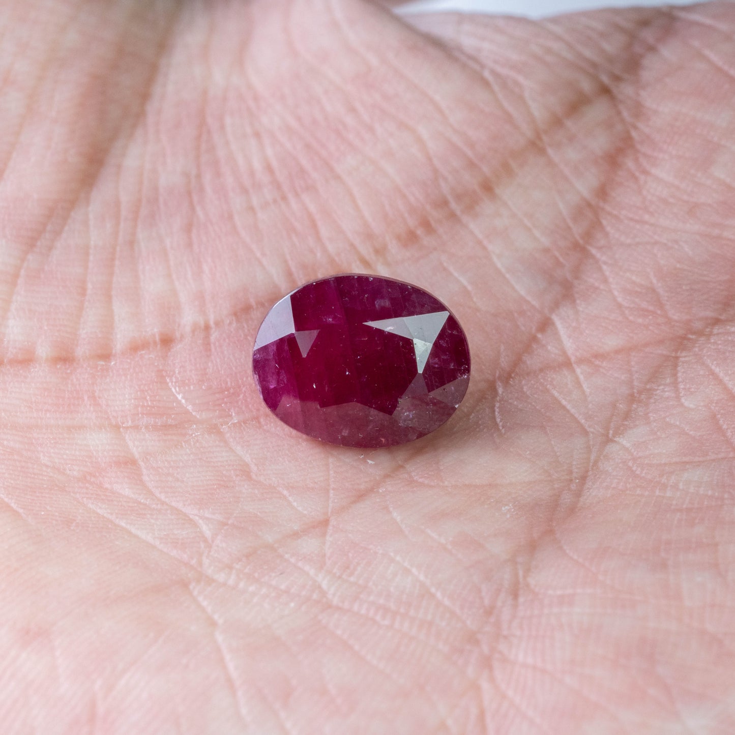 Natural Ruby Oval 8.7 carat