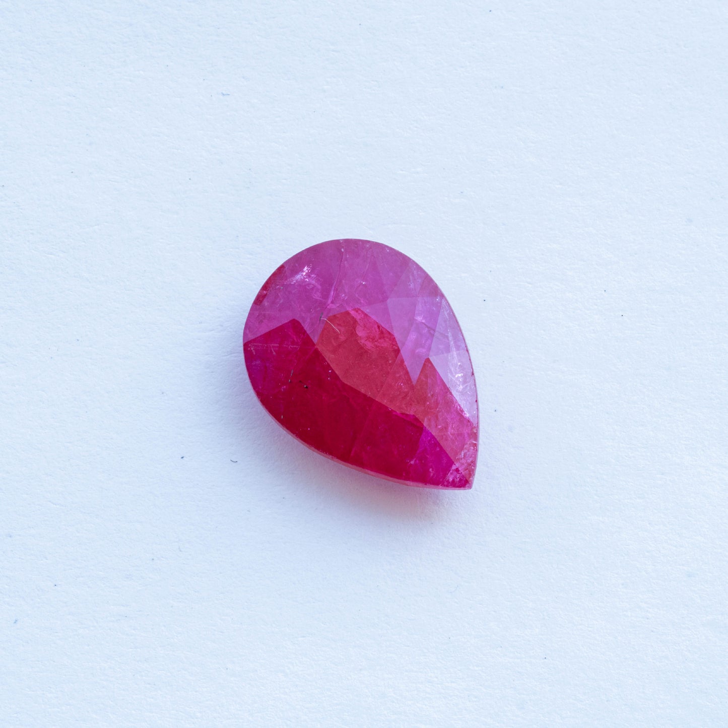 Ruby Pear 14.75 carats