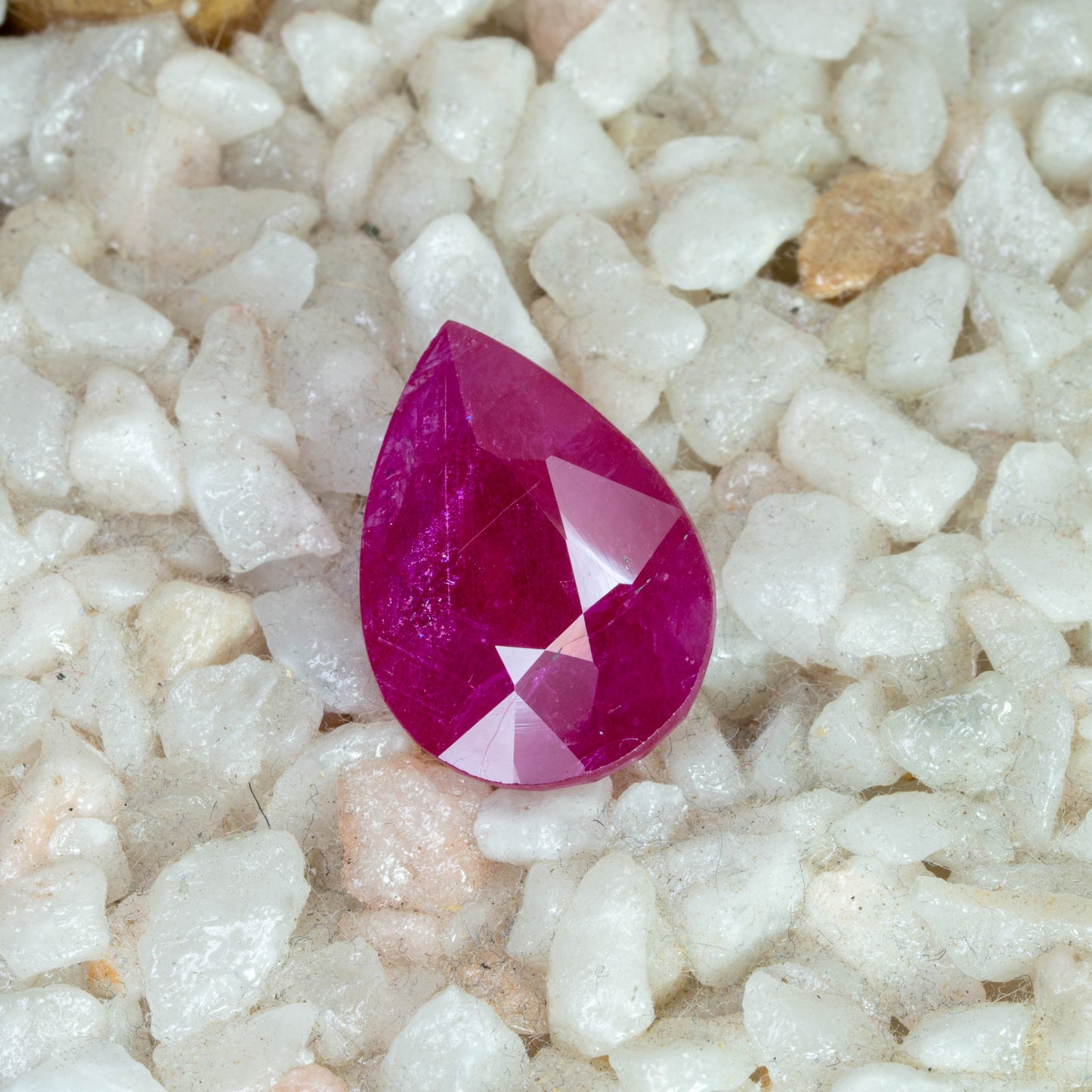 Ruby Pear 14.75 carats