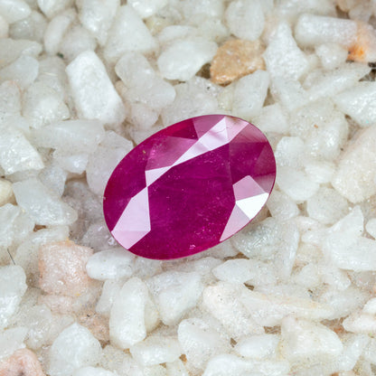 Glass Filled Ruby Oval 19.55 carats