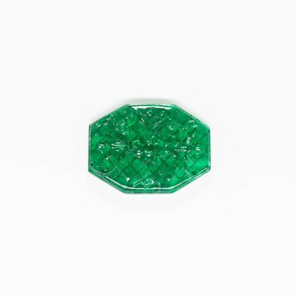 Green Inclusion Carving 1 piece 20.85 carats