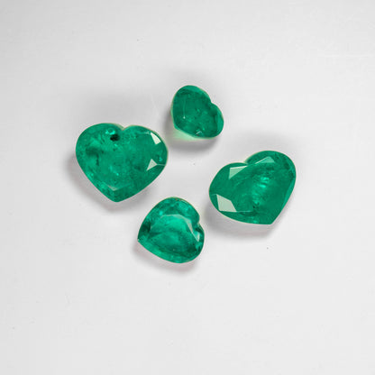 Green Doublet Heart Layout 4 piece