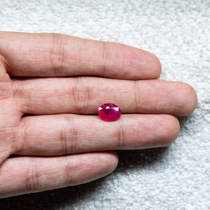 Ruby Oval 3 carat