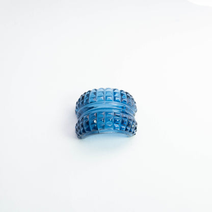 Blue Synthetic Ring Carving 23.3 carat