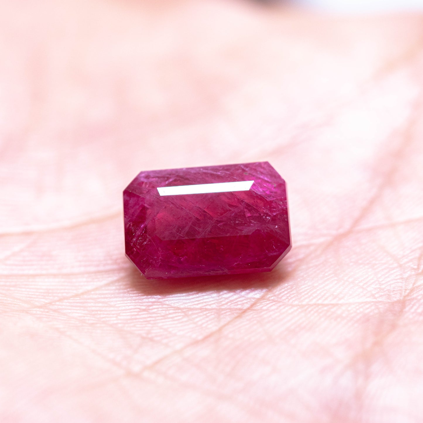 Ruby Octagon  11.06 carat