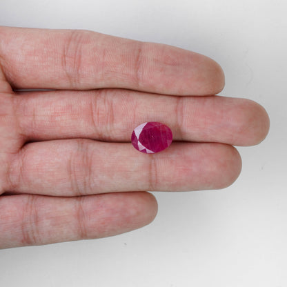 Ruby Oval 8.74 carat