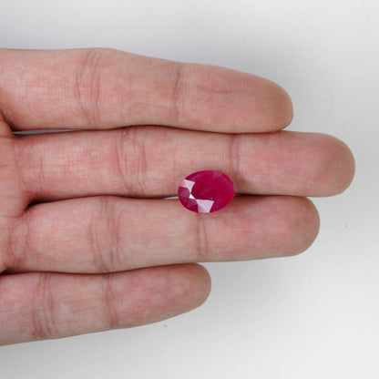 Ruby Oval 9.88 carat