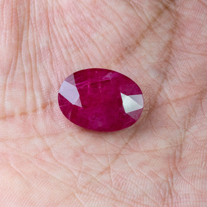 Ruby Oval 12.33 carat