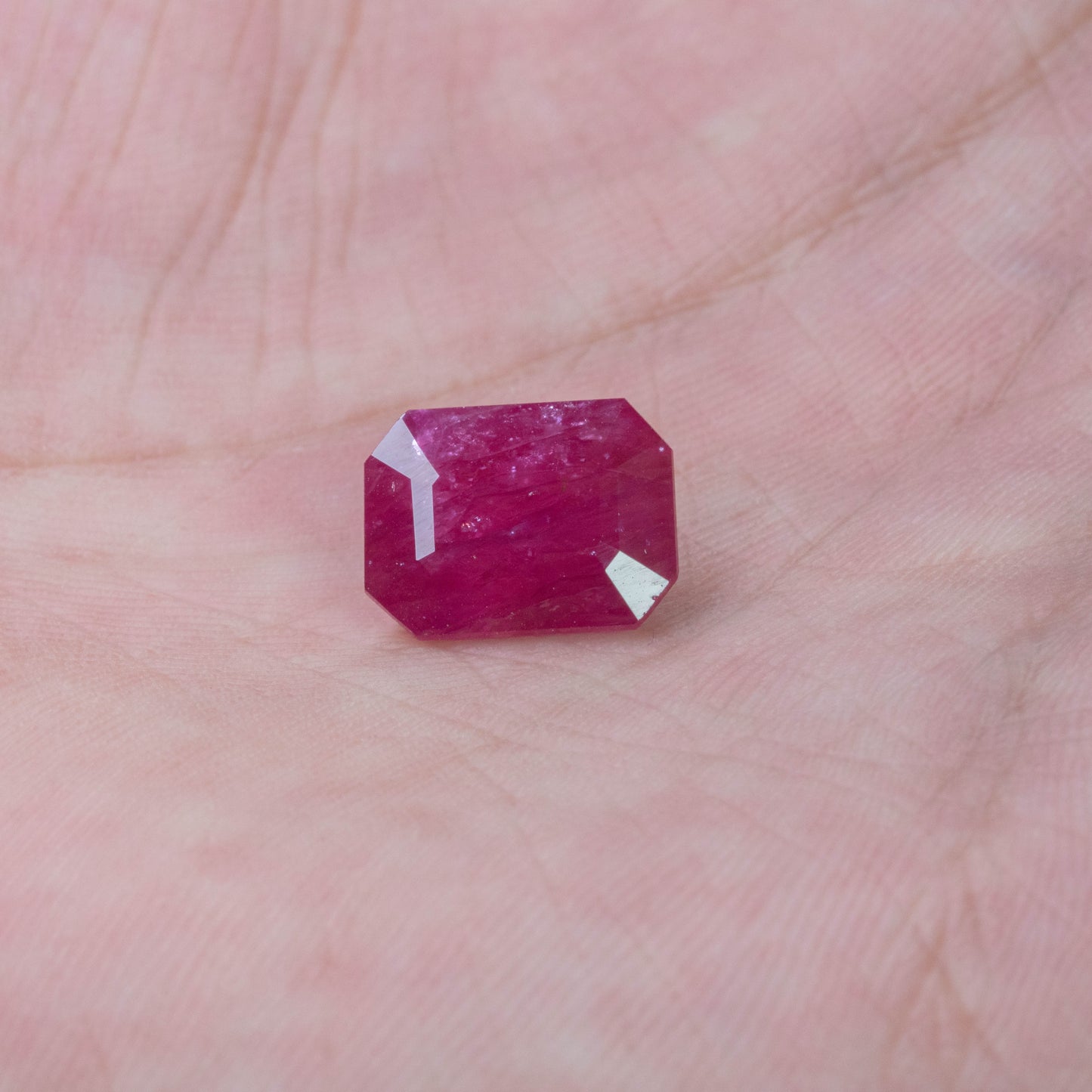 Ruby Octogan 5.26 carat